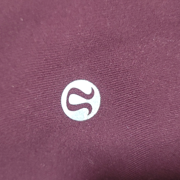 Euc Lulu wunderunder size 8 burgundy - Picture 2 of 3